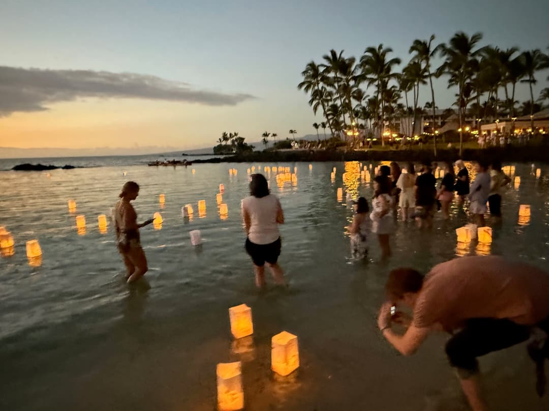 Floating Lanterns and Sacred Moments