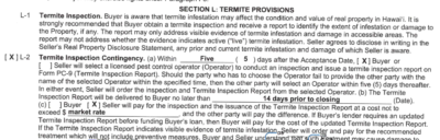 Hawaii Purchase Contract Section L