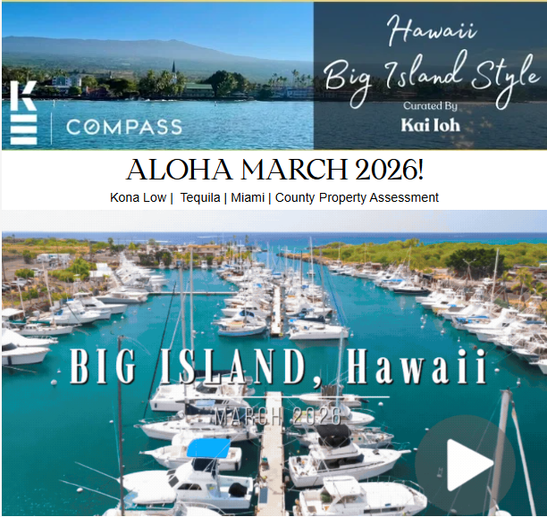 Big Island Hawaii Real Estate Newsletter March 2026